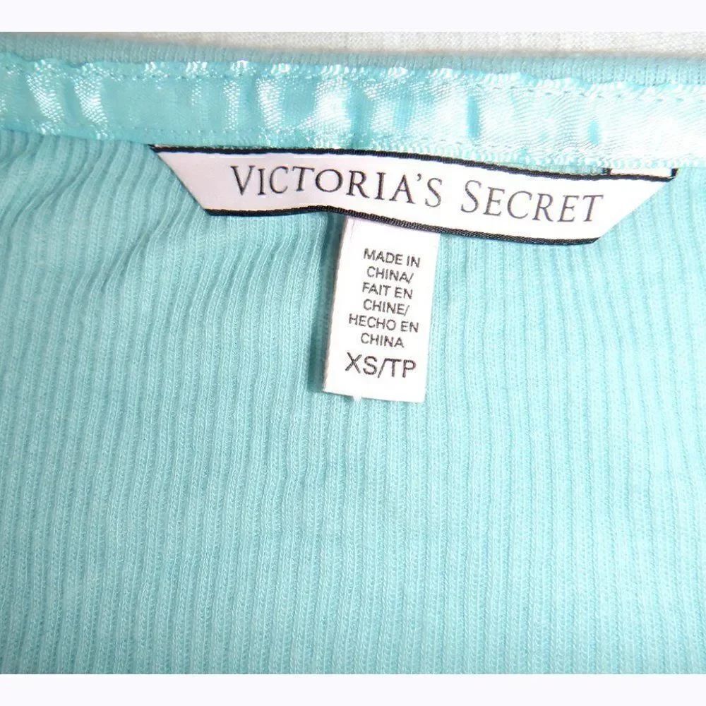 Victoria Secrets blue L/S top - Picture 2 of 2